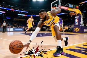 实边锋抢到些东西，失误成湖人隐形伊始