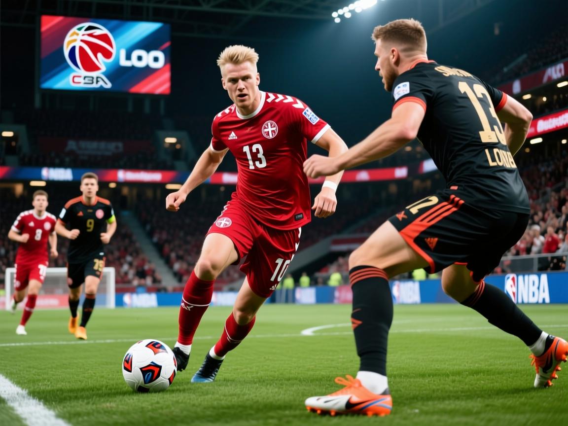 丹麦前锋逆袭：埃里克切锋搏杀，颇具眼光