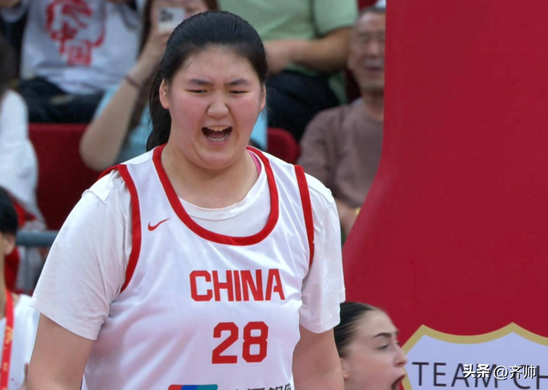 包含尽力！张子宇在场时中国女篮净胜6分，张子宇下场后净负15分的词条